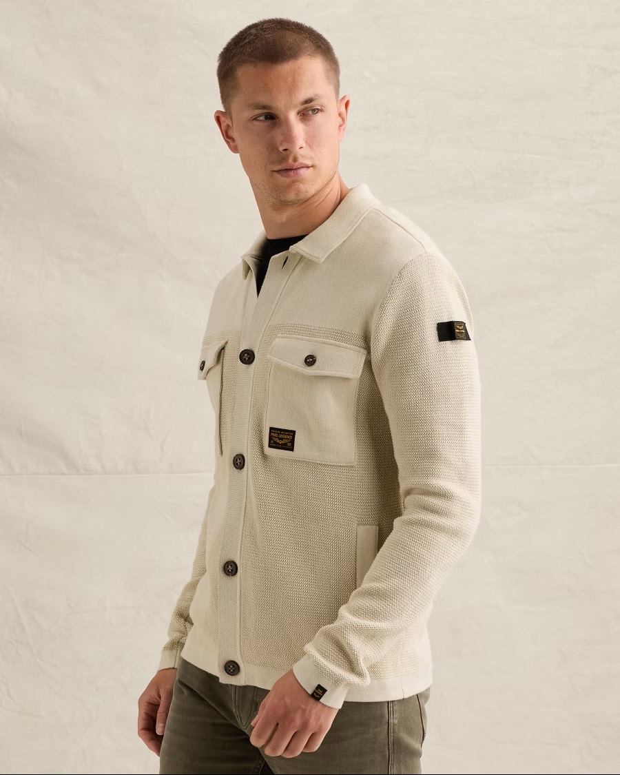 PME Legend Gebreid Vest met Structuren - Afbeelding 4