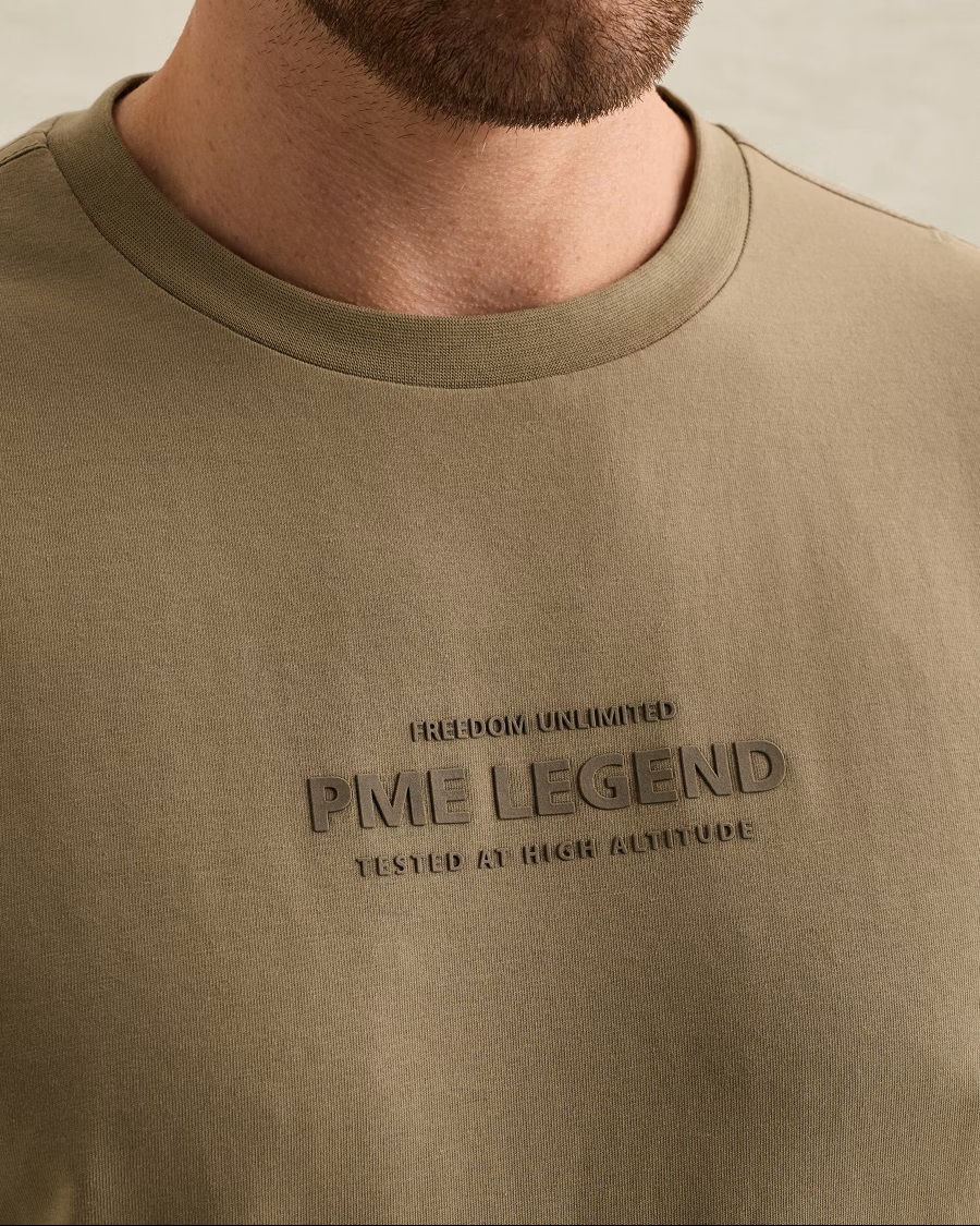 PME Legend T-Shirt Lange Mouw en Artwork - Afbeelding 4