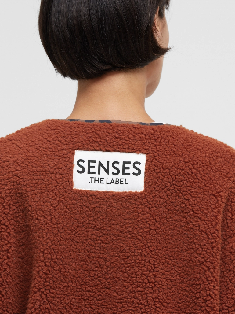 Senses The Label Sherpa Fleece Jacket - Afbeelding 5
