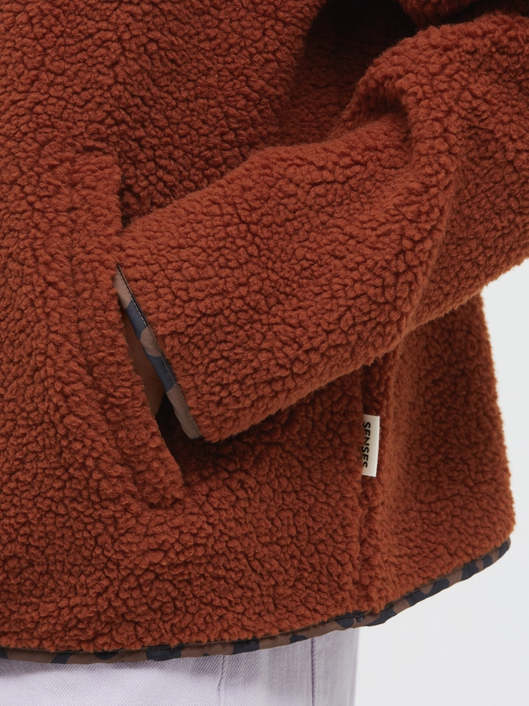 Senses The Label Sherpa Fleece Jacket - Afbeelding 6