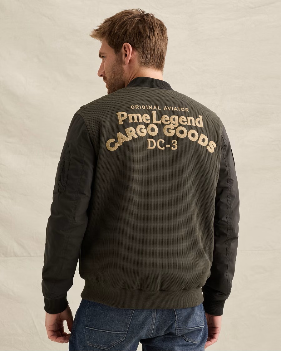 PME Legend Hybrid Jacket met Badges - Afbeelding 2