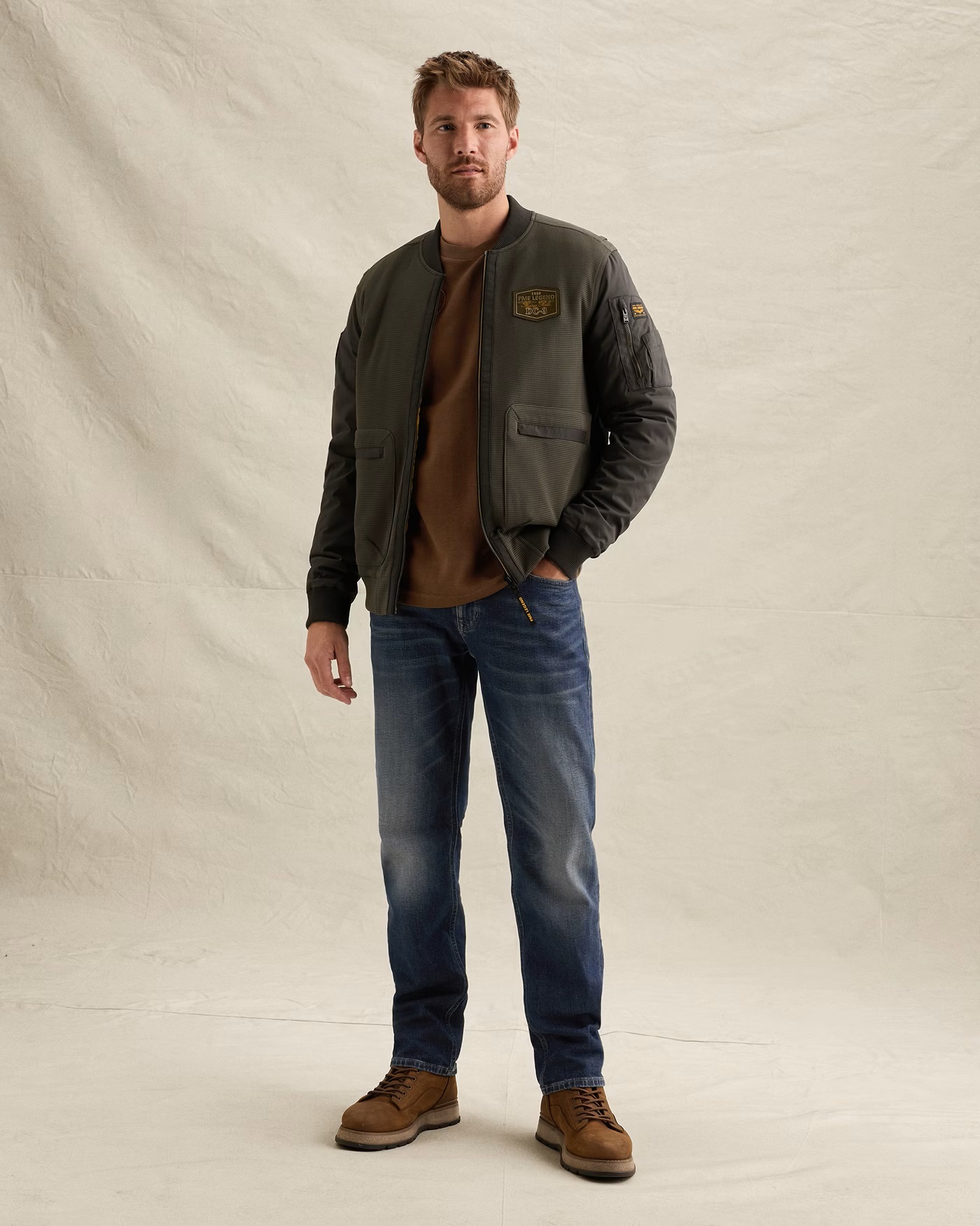 PME Legend Hybrid Jacket met Badges - Afbeelding 3