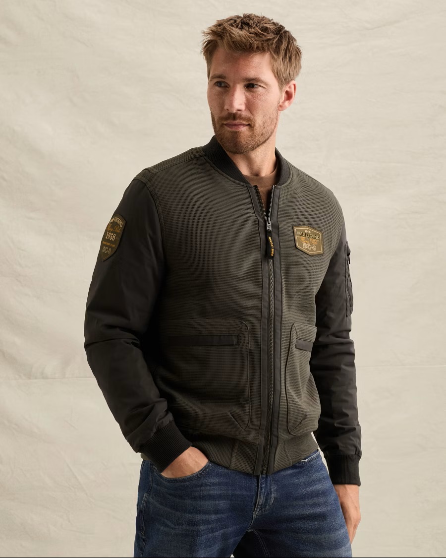 PME Legend Hybrid Jacket met Badges - Afbeelding 4